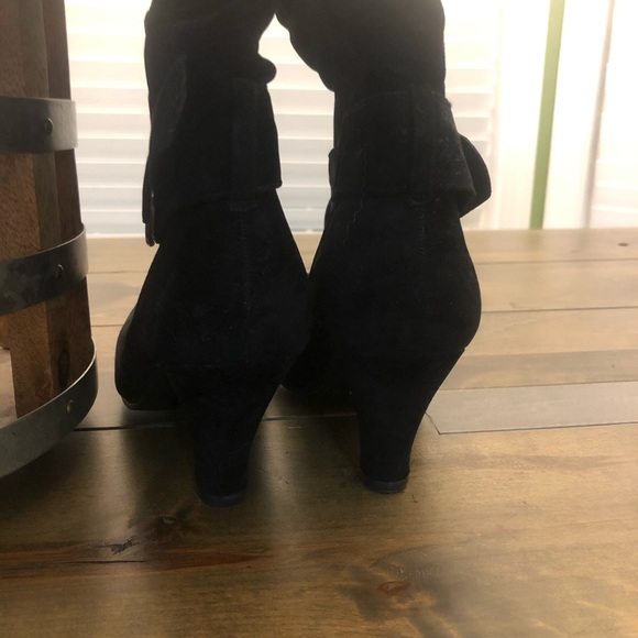 Black Heeled Boots - Picture 4 of 13